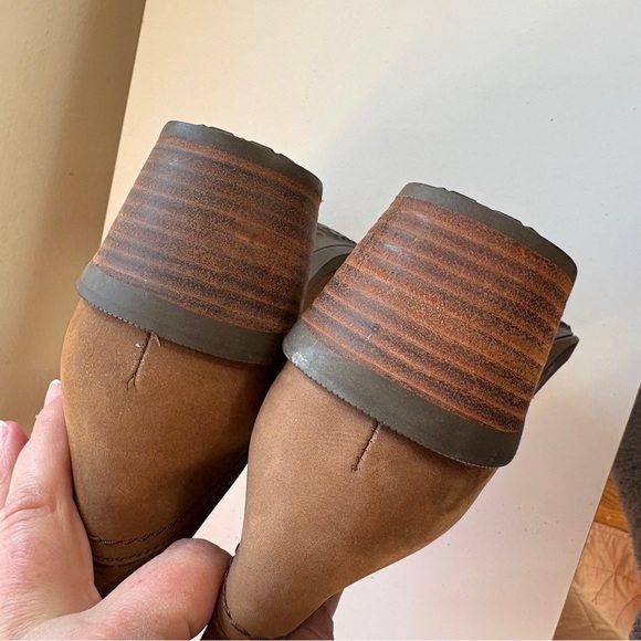 Teva Foxy Mid Boot waterproof Brown leather nubuck leather side zip 10 - Picture 9 of 15